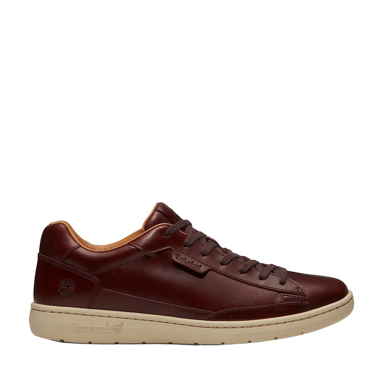 Sneakers Uomo Portofino Pier in pelle bordeaux