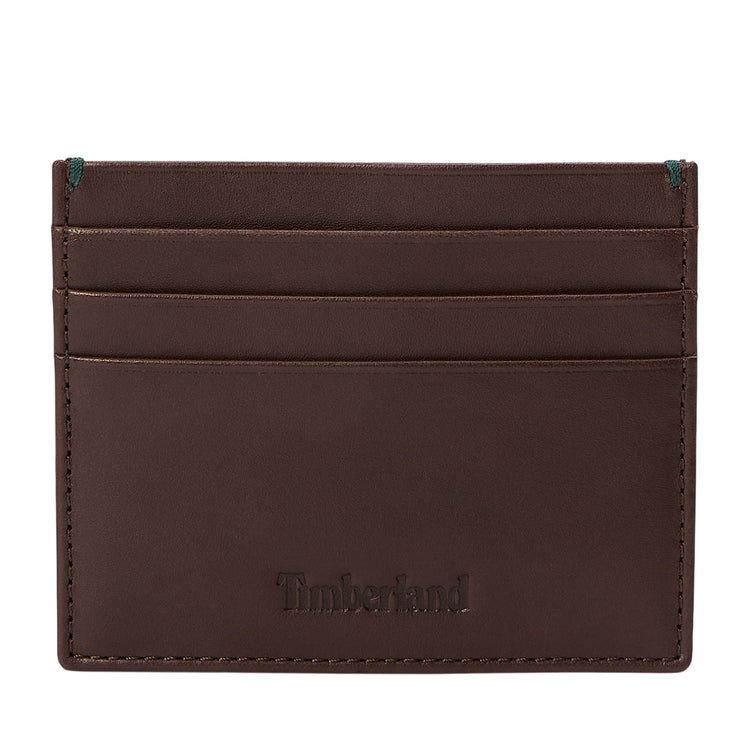 Portacarte Uomo Riverton in pelle marrone scuro
