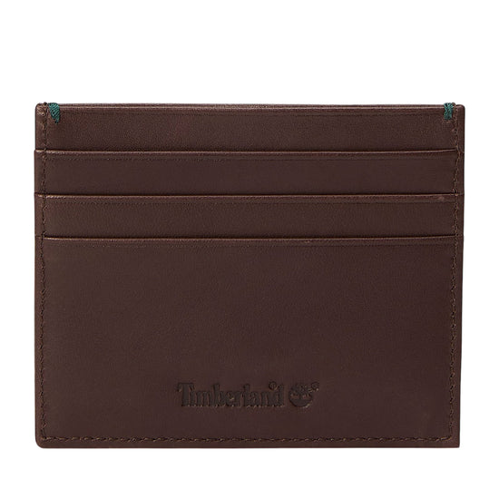 Portacarte Uomo Riverton in pelle marrone scuro