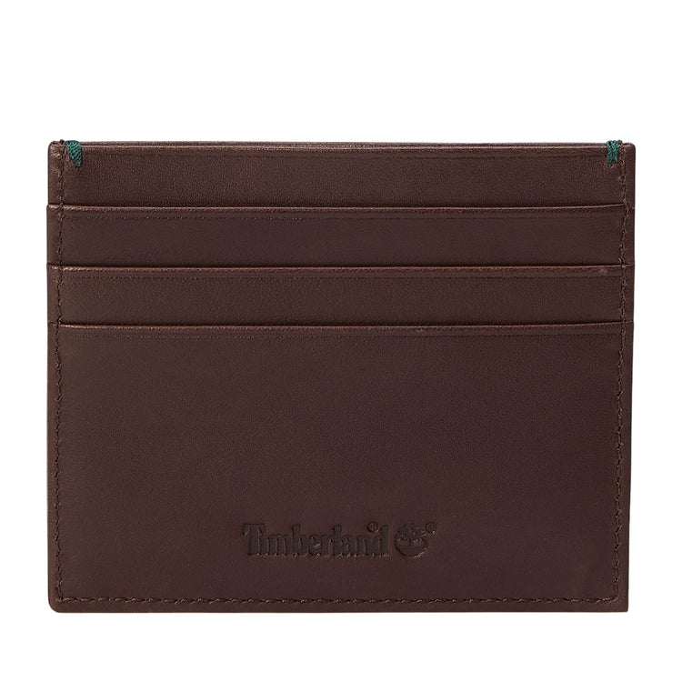Portacarte Uomo Riverton in pelle marrone scuro