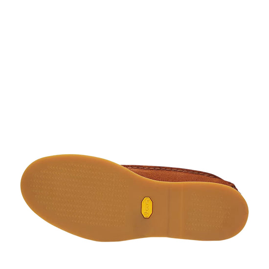 Stivaletto da Barca Uomo Crafted scamosciato marrone suola