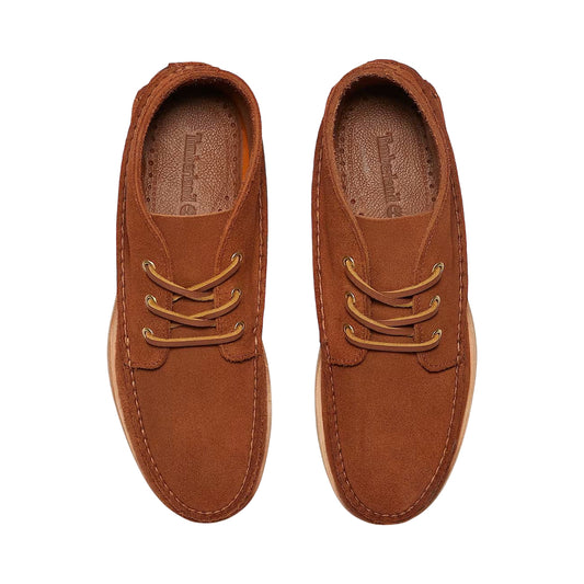 Stivaletto da Barca Uomo Crafted scamosciato marrone