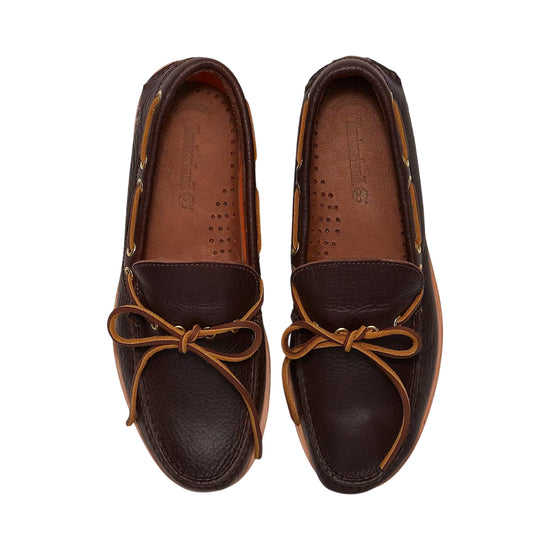 TIMBERLAND Crafted boat shoe marroni