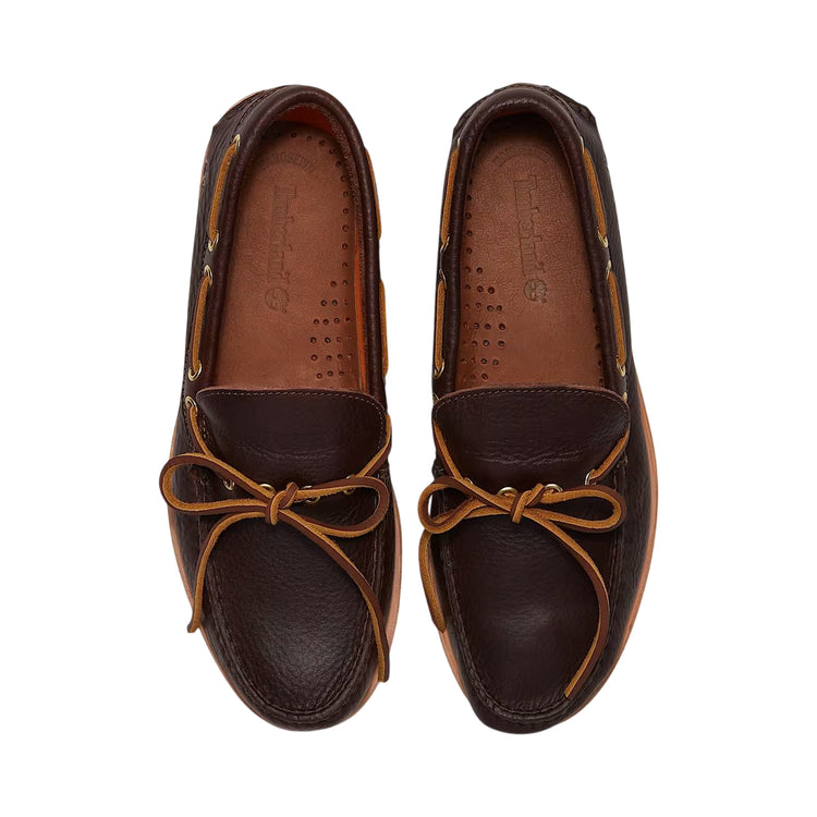 TIMBERLAND Crafted boat shoe marroni