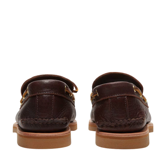 TIMBERLAND Crafted boat shoe marroni