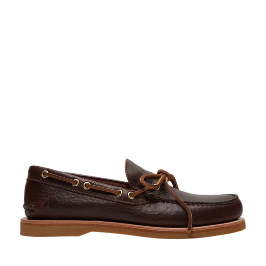 TIMBERLAND Crafted boat shoe marroni