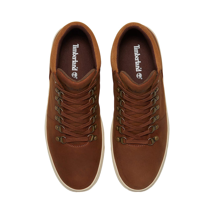 Sneakers Uomo Lisbon Hill Mid Marrone