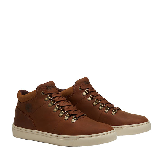 Sneakers Uomo Lisbon Hill Mid Marrone