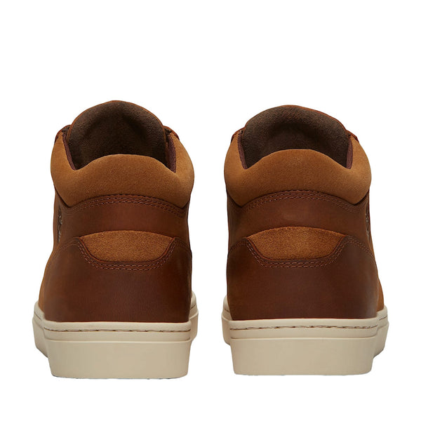 Sneakers Uomo Lisbon Hill Mid Marrone retro