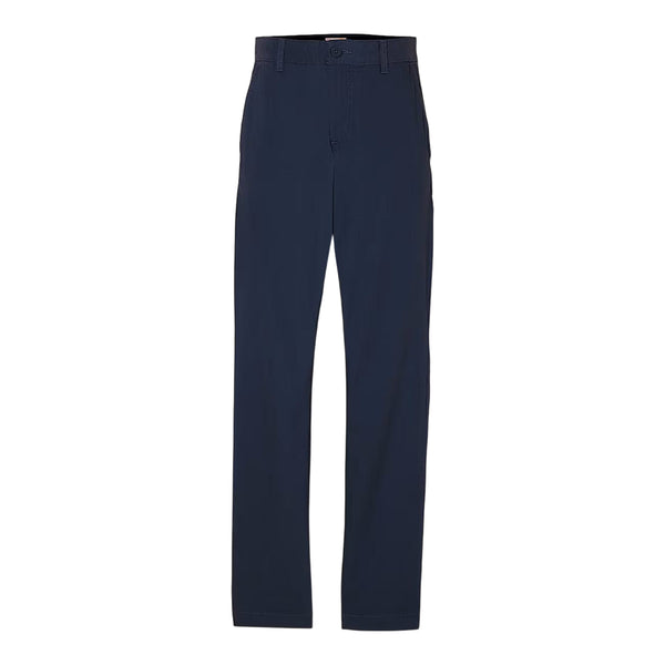 Pantaloni Chino Uomo in Popeline Blu scuro