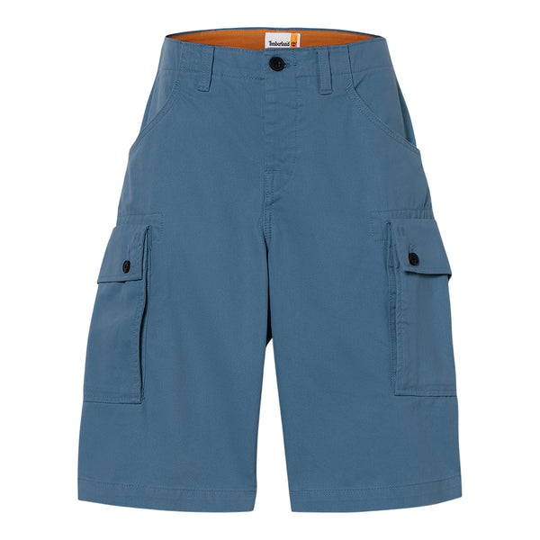 Shorts Cargo da Uomo in Twill Brookline Blu chiaro 