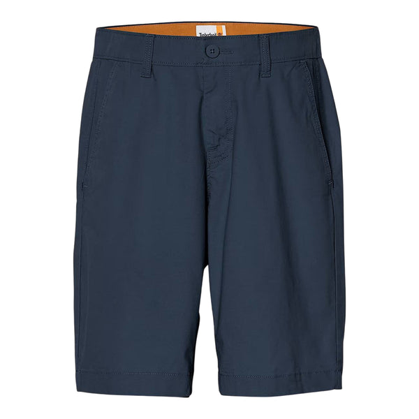 Shorts Uomo Chino in Popeline Claremont Blu scuro