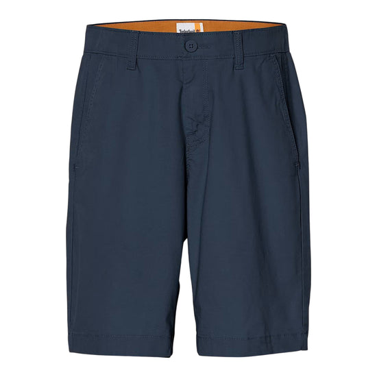 Shorts Uomo Chino in Popeline Claremont Blu scuro