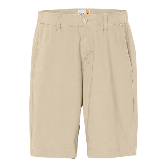 Shorts Uomo Chino in Popeline Claremont Beige