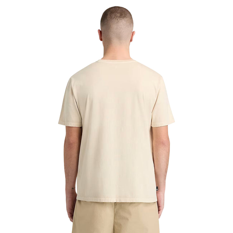 TIMBERLAND T-shirt da Uomo con logo beige