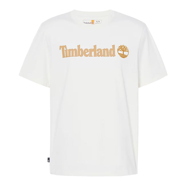 T-shirt Uomo Con Logo Lineare Kennebec River Bianco