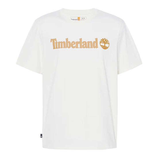 T-shirt Uomo Con Logo Lineare Kennebec River Bianco