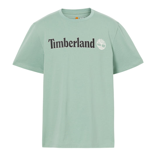 T-shirt Uomo Con Logo Lineare Kennebec River Verde