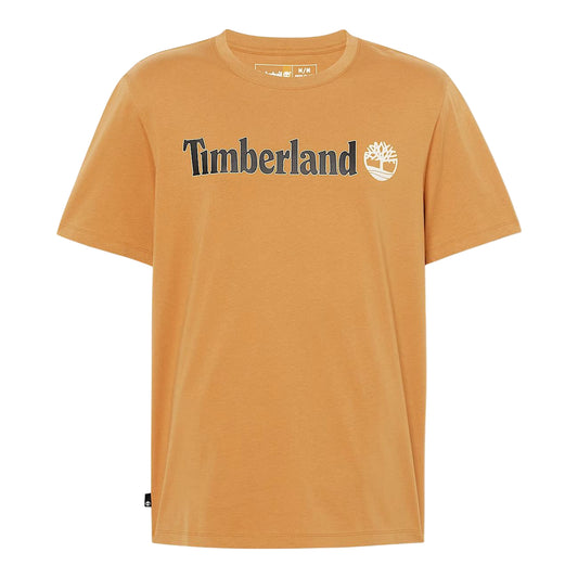 T-shirt Uomo Con Logo Lineare Kennebec River Giallo