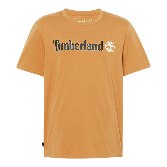 T-shirt Uomo Con Logo Lineare Kennebec River Giallo