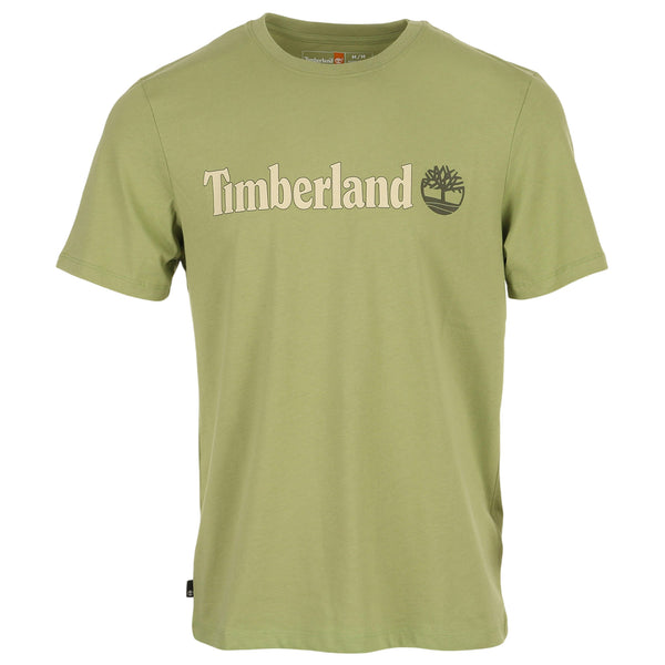T-shirt Uomo Kennebec Verdee con logo lineare