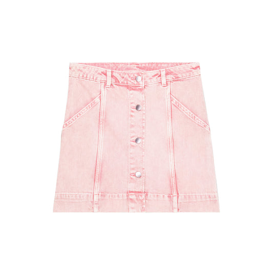 Minigonna Donna con bottoni Rosa