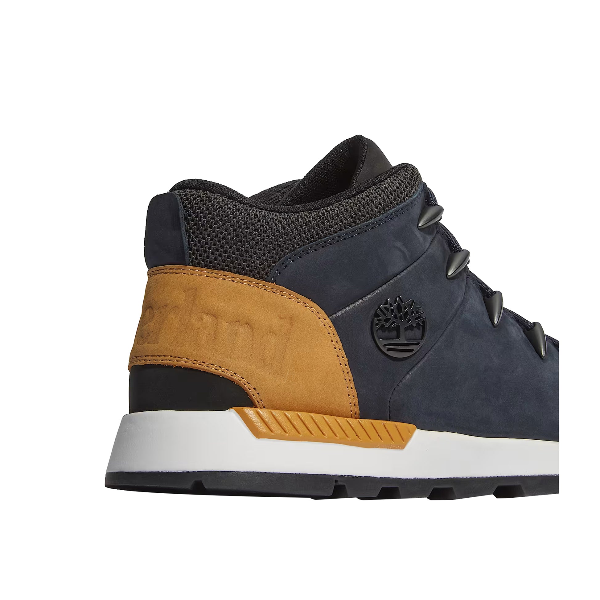 Sneakers Stringata Sprint Trekker Mid blu e giallo