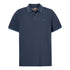 Polo Piqué Uomo con Riga Millers River Blu scuro