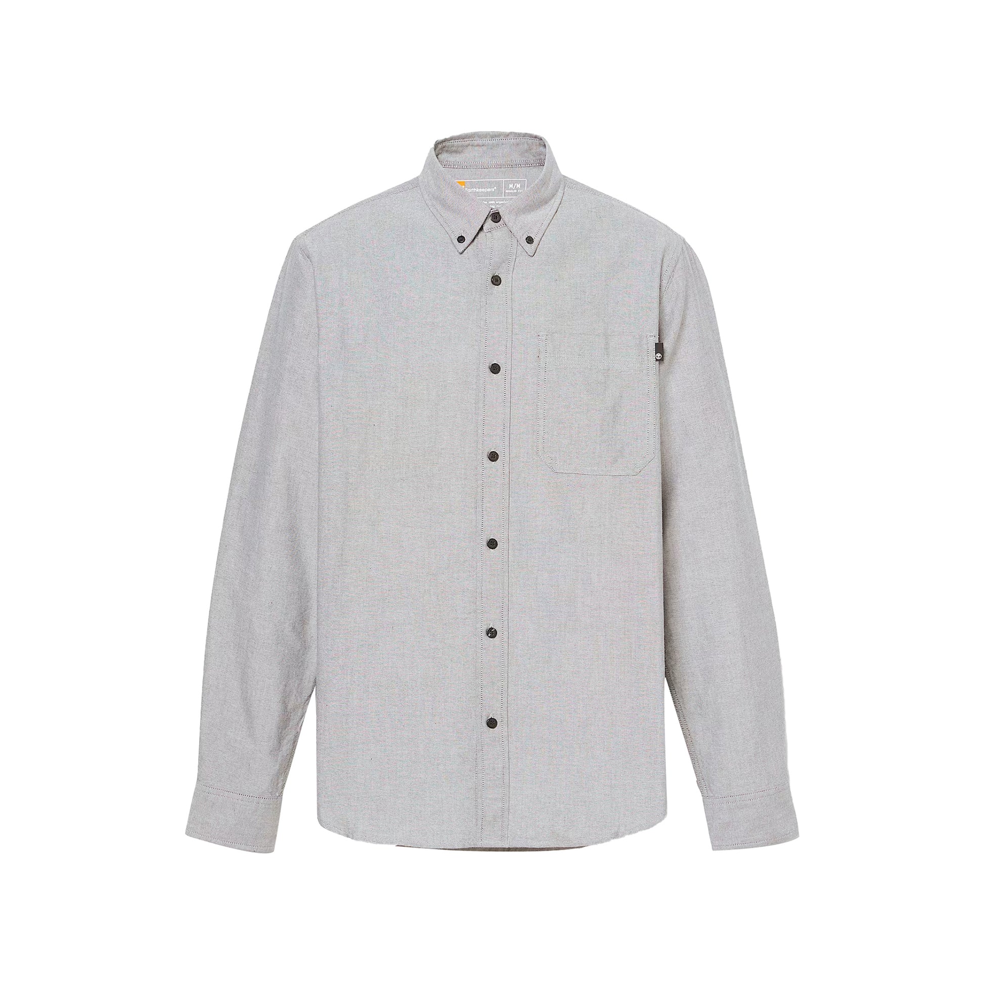 Camicia Uomo Oxford con taschino Grigio