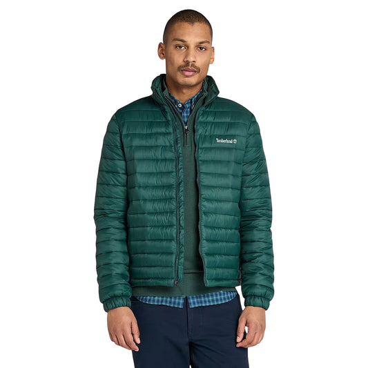 Giacca Uomo Idrorepellente Axis Peak Verde scuro modello frontale