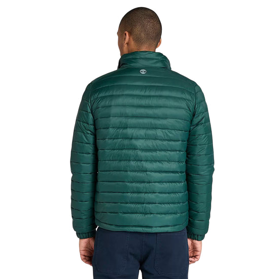 Giacca Uomo Idrorepellente Axis Peak Verde scuro modello retro