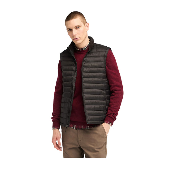 Modello frontale Gilet Idrorepellente Uomo Axis Peak nero