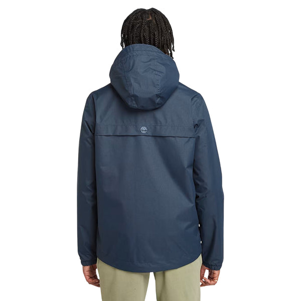 Giacca Uomo Benton Impermeabile blu scuro modello retro