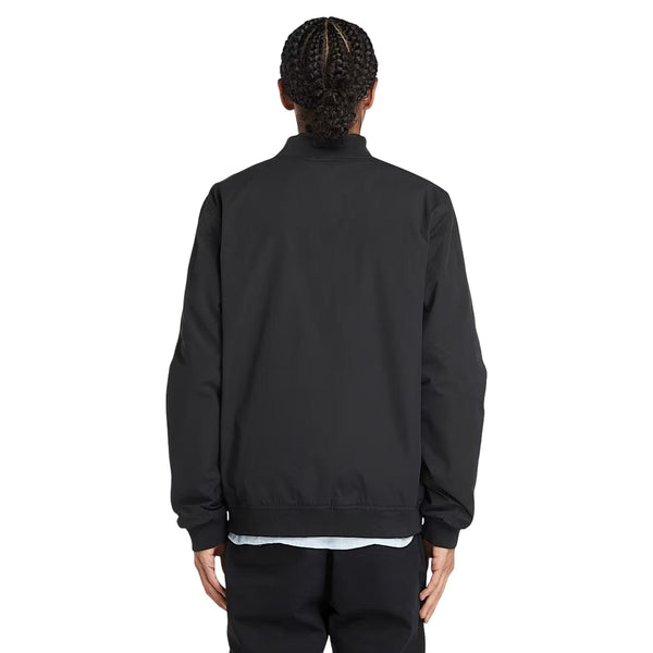 Giacca Uomo Bomber idrorepellente Nero modello retro