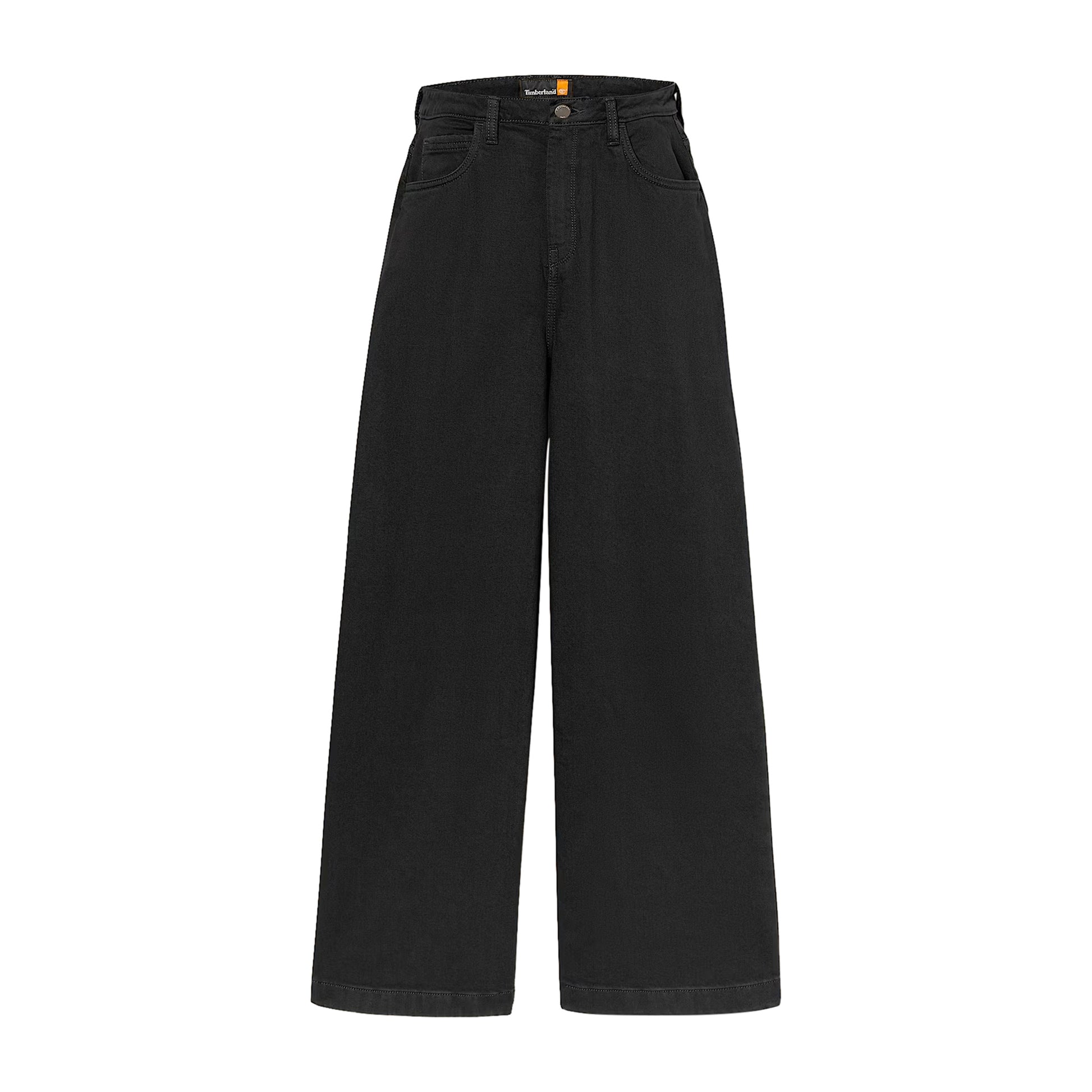 Pantaloni Donna in stile carpentiere nero