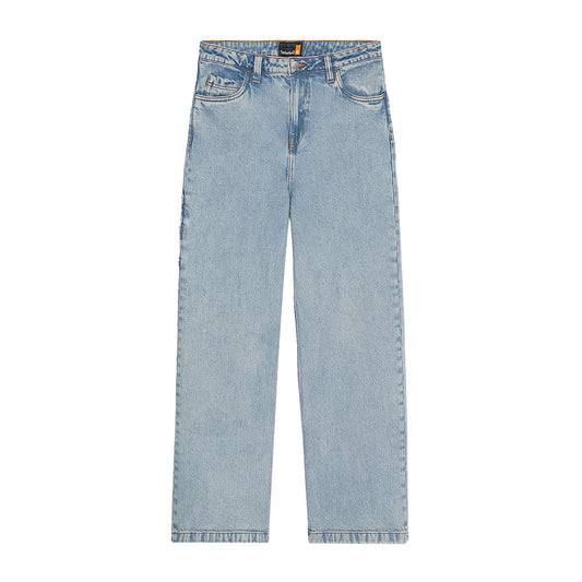 Jeans Stile Carpentiere da Donna Denim blu