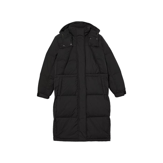 Parka Lungo Donna Howker Nero