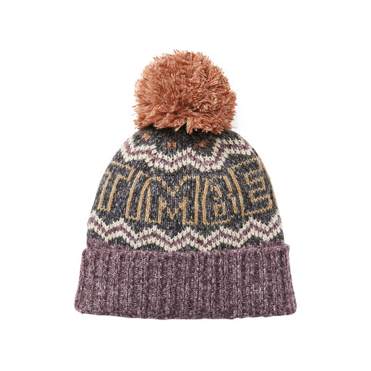 Cappello Donna Fairisle Nero