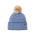 Cappello Donna a trecce Blu frontale