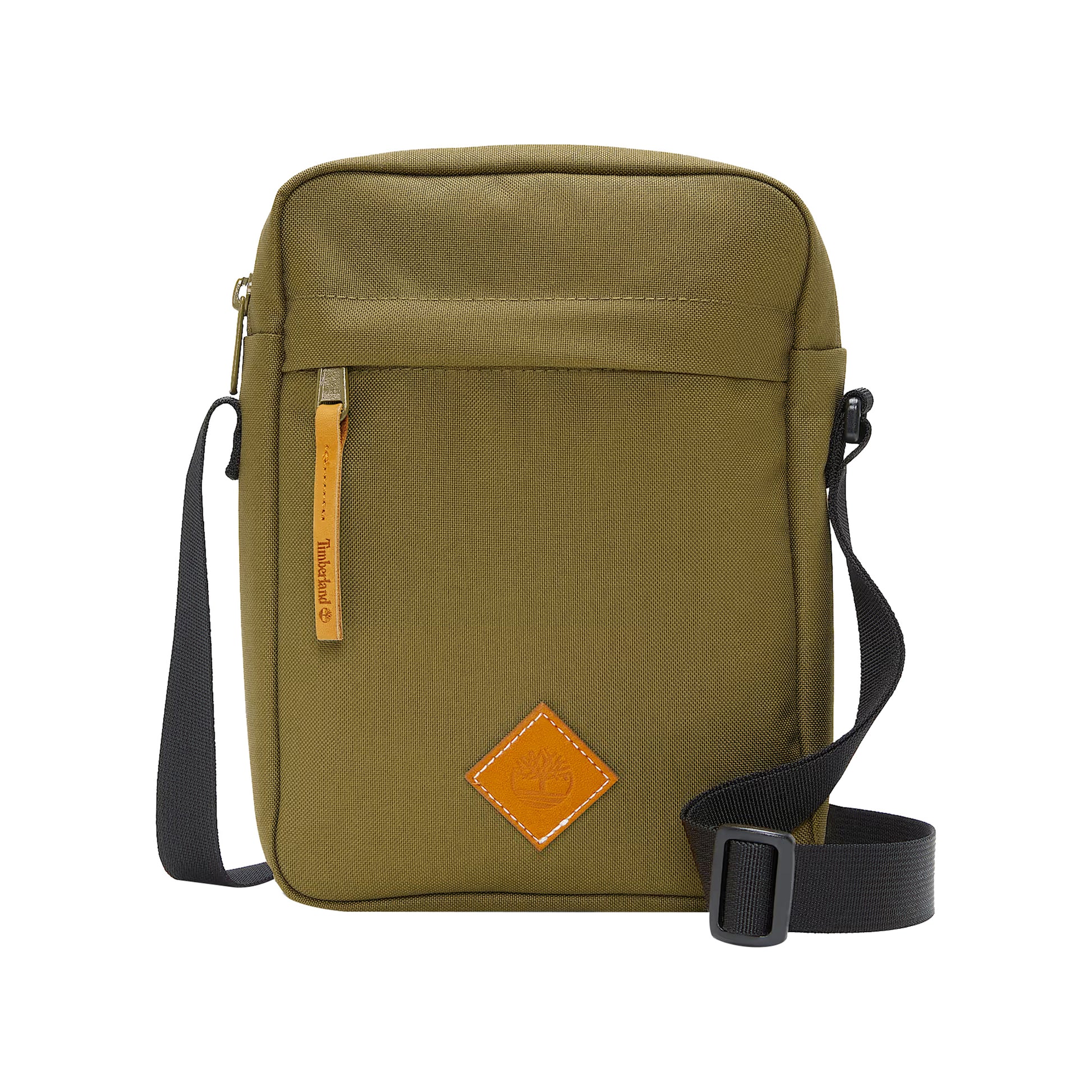 Borsa a tracolla Uomo Timberpack frontale verde oliva