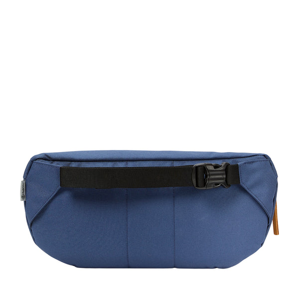 Marsupio Unisex Timberpack Blu con targhetta retro