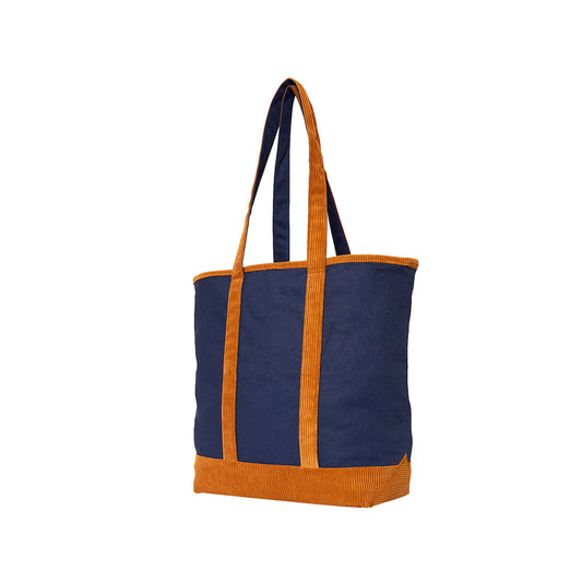 Borsa Donna invernale Tote Blu retro