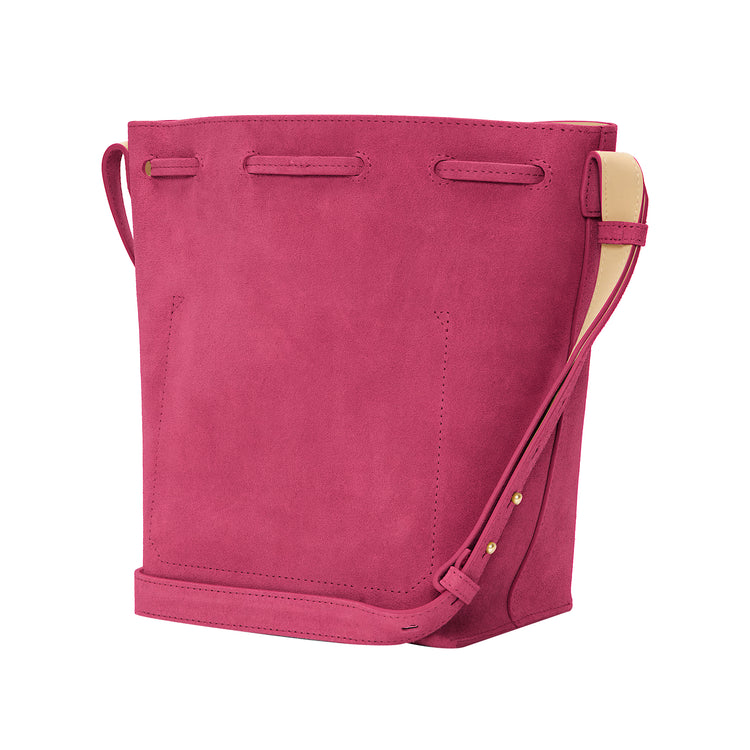 Borsa Donna a secchiello Tuckerman fucsia retro