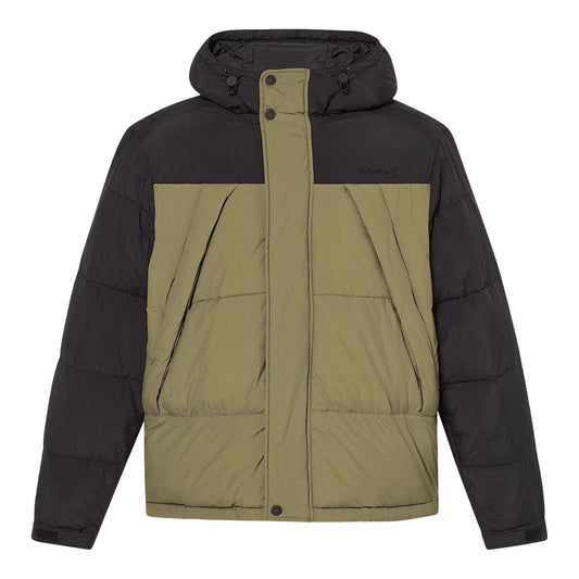 Piumino Uomo Idrorepellente Puffer Verde scuro