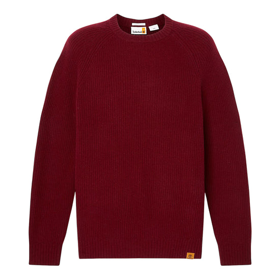 Maglione Uomo con maniche raglan Phillips Brook Bordeaux