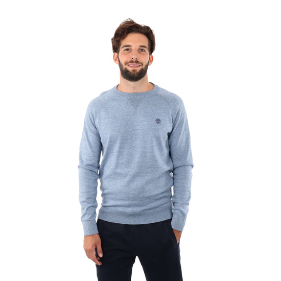 Maglione Uomo Williams River Grigio modello frontale