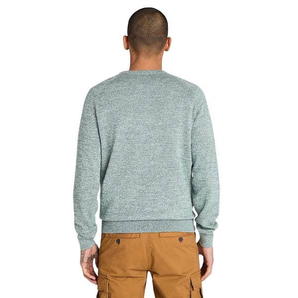 Maglione Uomo girocollo Williams River Grigio modello retro