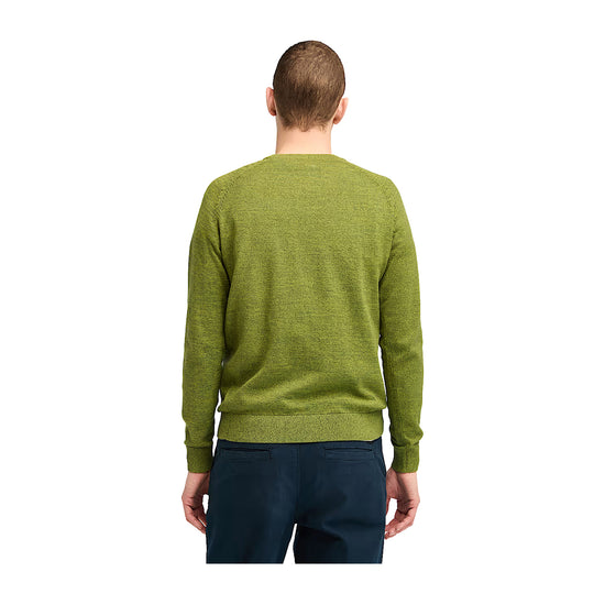 Maglione Uomo Williams River maniche Raglan verde modello retro