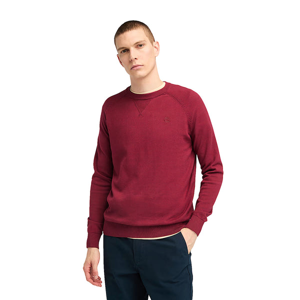 Modello con Maglione Uomo Williams River Rosso