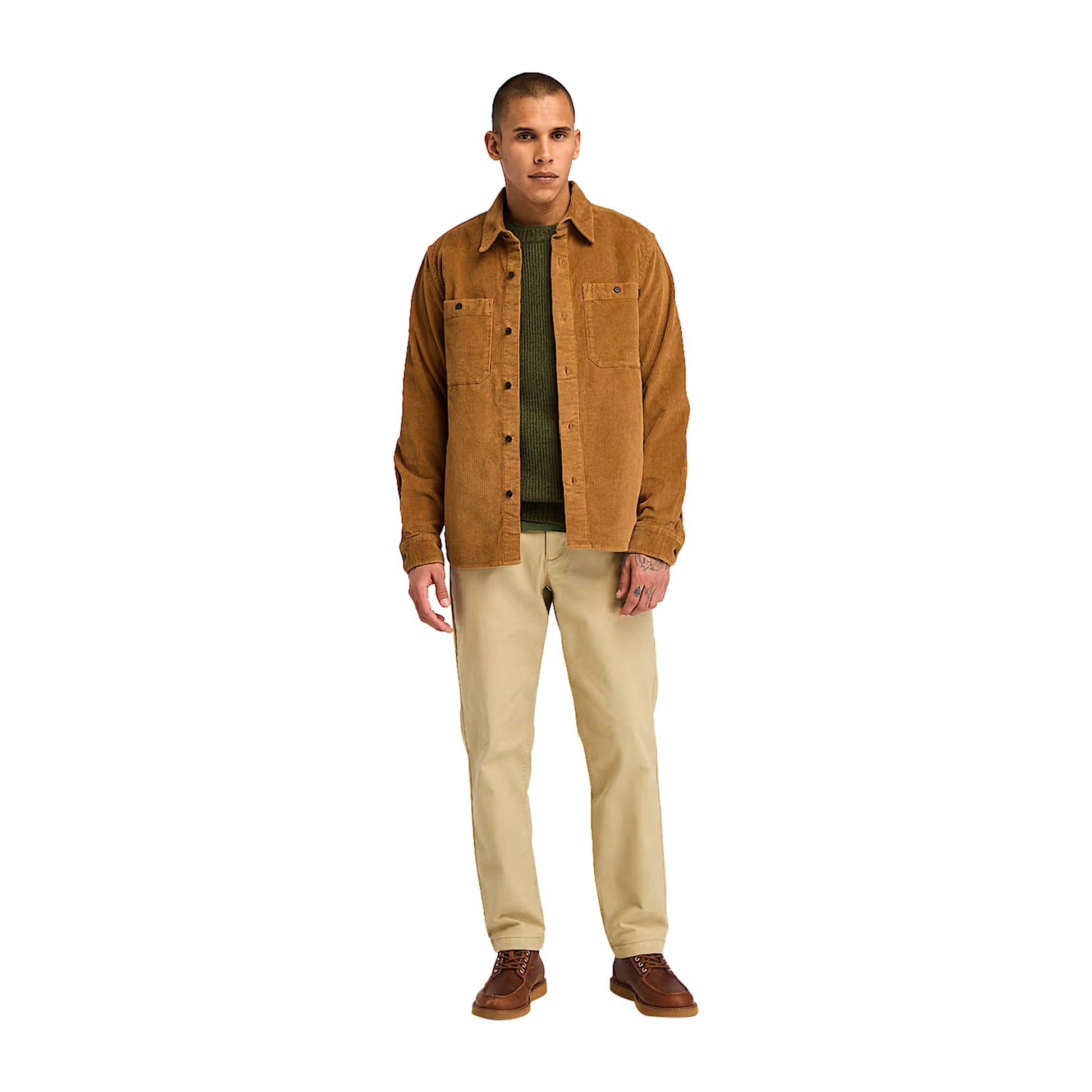 Look intero Camicia in velluto Timberland